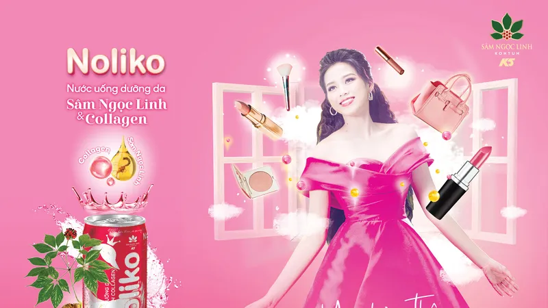 Nước uống dưỡng da collagen Noliko: Yêu bản thân - Vì em xứng đáng