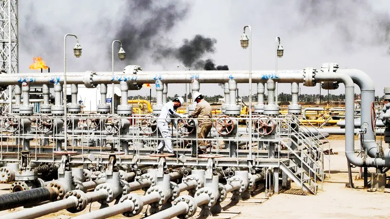 Một cơ sở lọc dầu ở Iraq. Ảnh: Al Arabiya