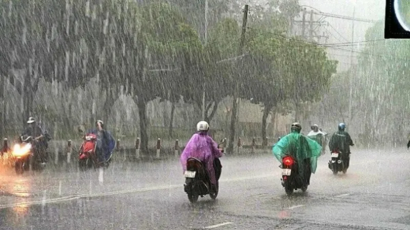 Chiều tối 30-4 đến ngày 1-5, Bắc bộ có nơi mưa rất to