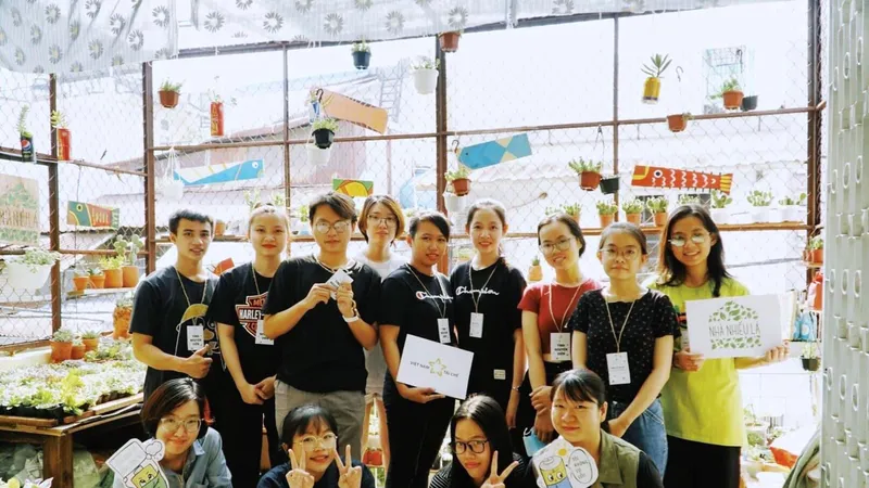 Một buổi sinh hoạt của các thành viên “Nhà nhiều lá”