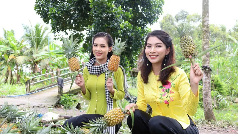 Trải nghiệm du lịch nông nghiệp ở Hậu Giang. Ảnh: TRUNG PHẠM