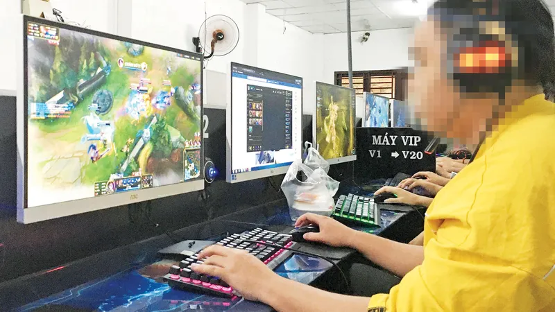 Mùa hè lo trẻ nghiện game