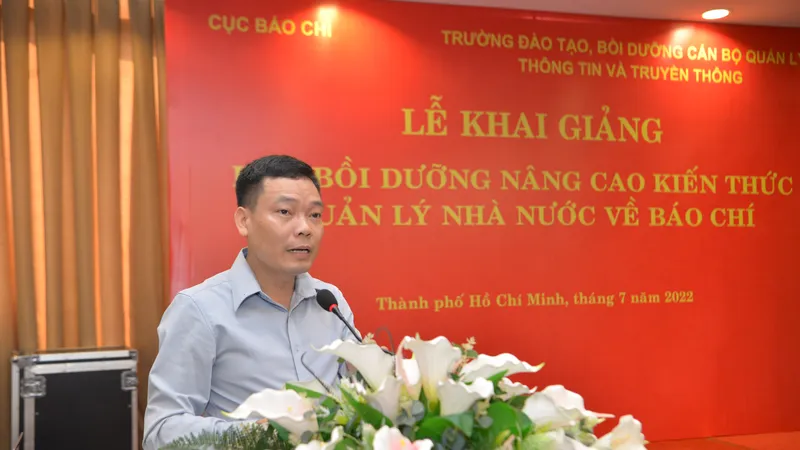 Bồi dưỡng nâng cao kiến thức quản lý nhà nước về báo chí