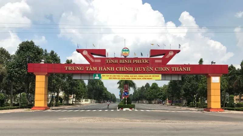 Bình Phước: Thành lập thị xã Chơn Thành