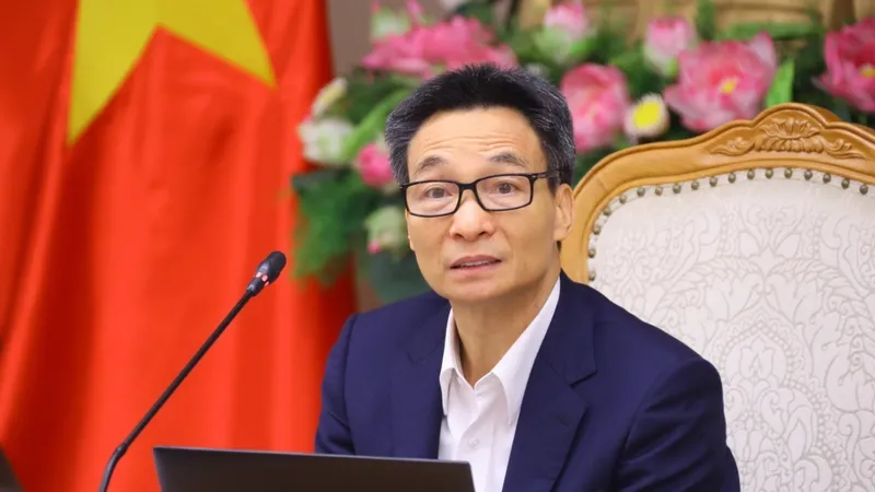Phó Thủ tướng Vũ Đức Đam lưu ý phải tạo điều kiện cho trí thức làm việc thật tốt, tham gia đóng góp vào xây dựng chủ trương chính sách, lan toả những giá trị tốt đẹp trong xã hội. Nguồn: TTXVN