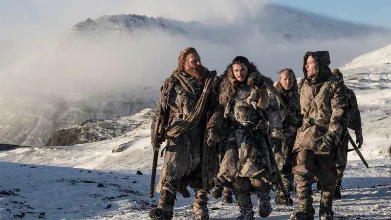 Một cảnh trong loạt phim Game of Thrones được quay tại Iceland