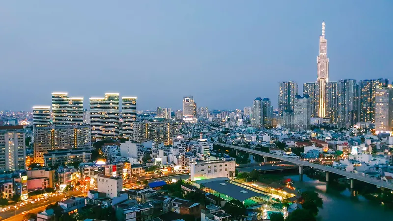 Một góc TPHCM. Ảnh: HUY ĐỨC