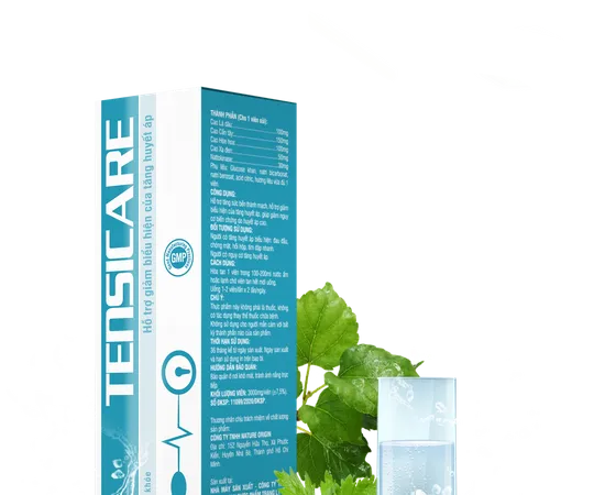 Thực phẩm bảo vệ sức khỏe Tensicare quảng cáo không đúng công dụng của sản phẩm trên một số website, trang mạng xã hội 