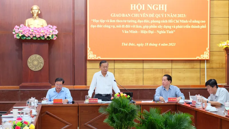 Nhiều mô hình nhằm nâng cao đạo đức công vụ của cán bộ, công chức tại TP Thủ Đức