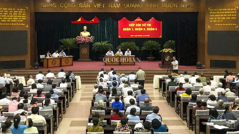 Lịch tiếp xúc cử tri trước kỳ họp thứ 5 - Quốc hội khóa XV