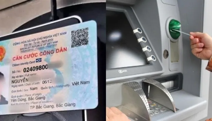 Ngân hàng xác thực bằng căn cước công dân gắn chip