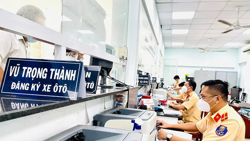 Biển số xe được cấp và quản lý theo mã định danh của chủ xe