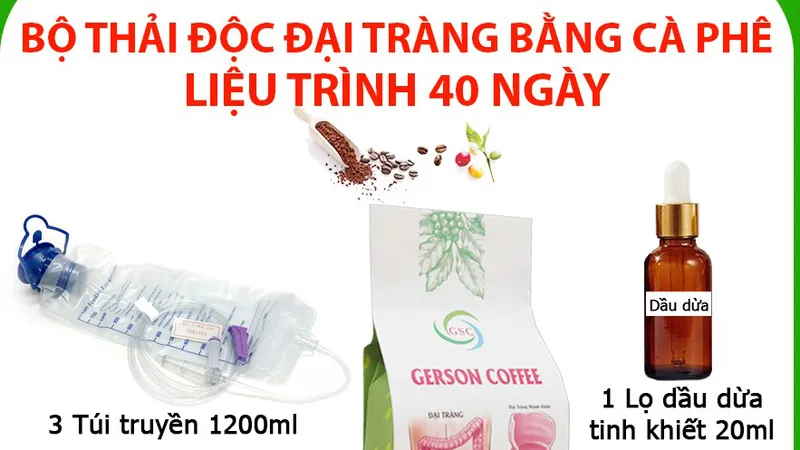 Một bộ dụng cụ và cà phê thải độc được rao bán trên mạng