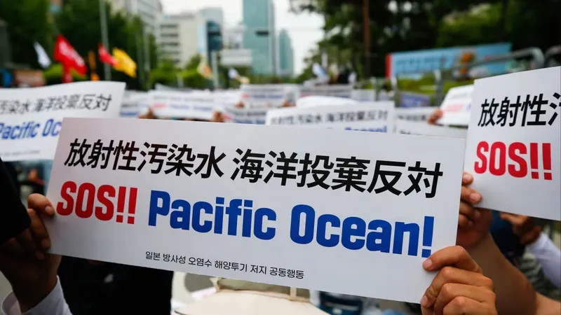 Hàn Quốc phản đối xả thải từ Nhà máy Điện hạt nhân Fukushima