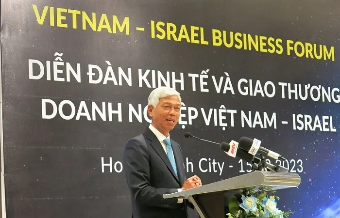  Phó Chủ tịch UBND TP Hồ Chí Minh Võ Văn Hoan phát biểu. Ảnh: DANGCONGSAN.VN 