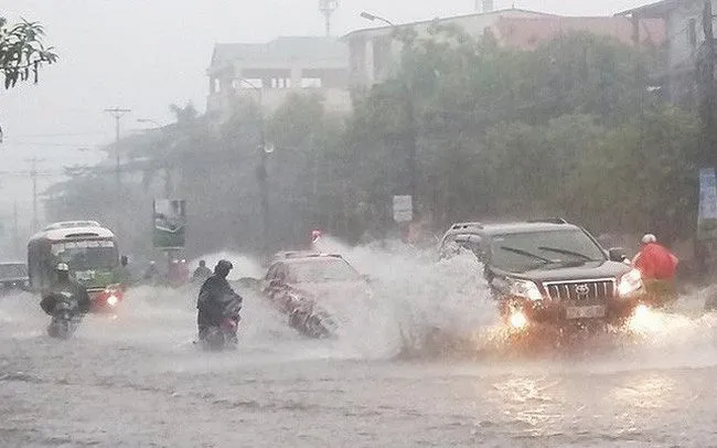 Mưa lớn tiếp diễn tại một số địa phương khu vực phía Bắc
