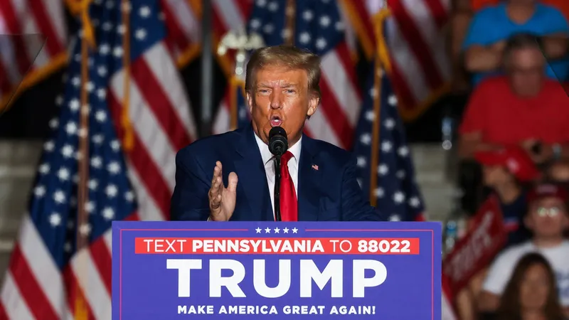 Cựu Tổng thống Donald Trump. Ảnh: REUTERS