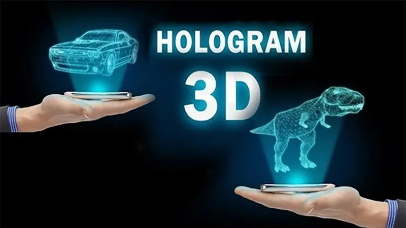 Nhiều sản phẩm ứng dụng công nghệ 3D Hologram