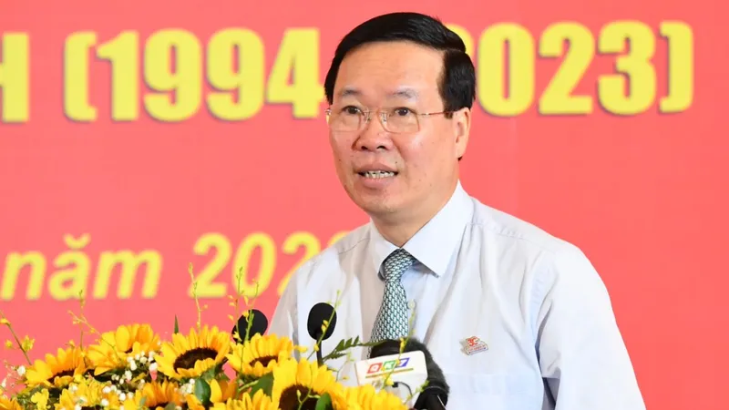Chủ tịch nước Võ Văn Thưởng: Phong trào thanh niên tình nguyện của TPHCM là gam màu đầy sức sống