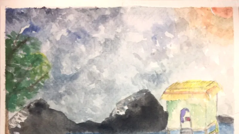 Tranh: ĐỖ LÊ ANH THƯ