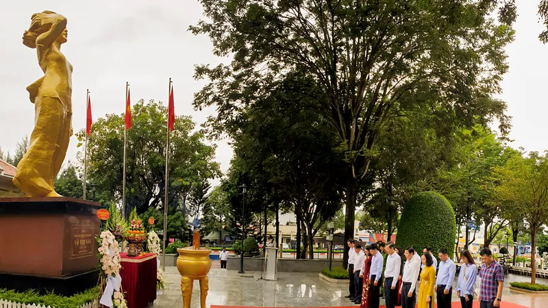 Hơn 440 tỷ đồng xây dựng Công viên tượng đài nữ Anh hùng liệt sĩ Võ Thị Sáu
