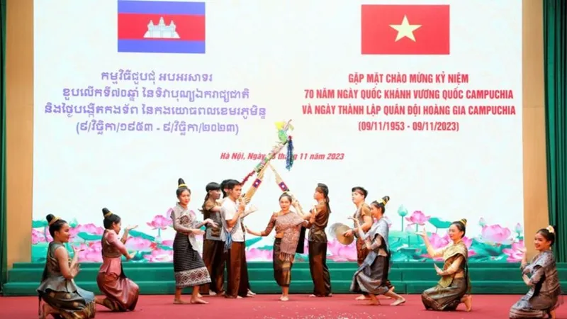 Kỷ niệm 70 năm Quốc khánh Vương quốc Campuchia