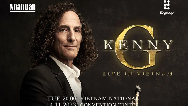HDBank đồng hành mang "Kenny G Live in Vietnam" đến Việt Nam