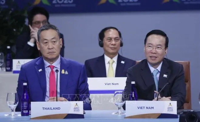 Chủ tịch nước Võ Văn Thưởng dự Hội nghị các Nhà Lãnh đạo các nền kinh tế APEC lần thứ 30