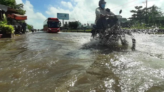 Miền Nam sắp đón gió lạnh, triều cường