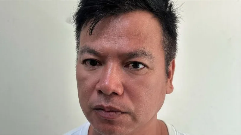 Bị can Thu tại cơ quan công an