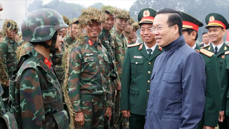 Xây dựng lực lượng đặc công Việt Nam đặc biệt tinh nhuệ