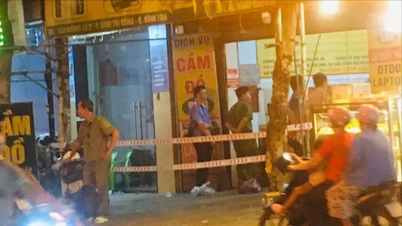 Công an phong tỏa khám nghiệm hiện trường tối 26-12.