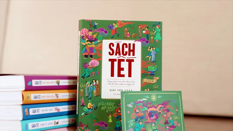 Phong vị tết trên những trang sách
