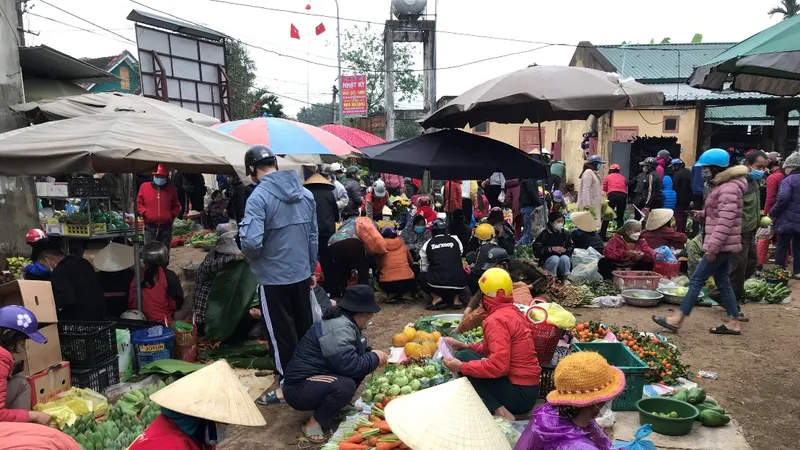 Chợ quê ngày tết