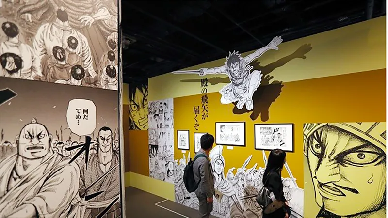 Triển lãm manga tại Nhật Bản 