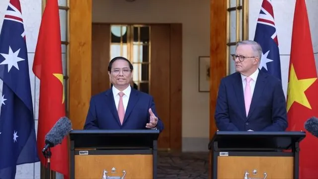 Thiết lập quan hệ Đối tác Chiến lược toàn diện Việt Nam-Australia