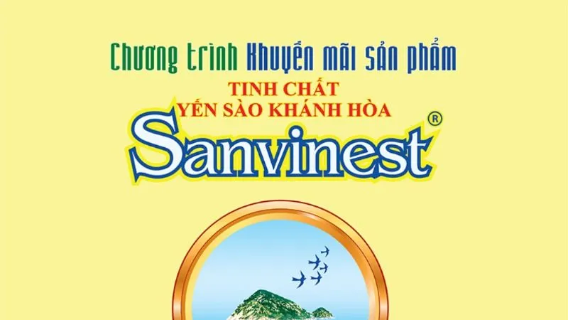 Chương trình khuyến mãi sản phẩm Tinh chất Yến sào Khánh Hòa Sanvinest