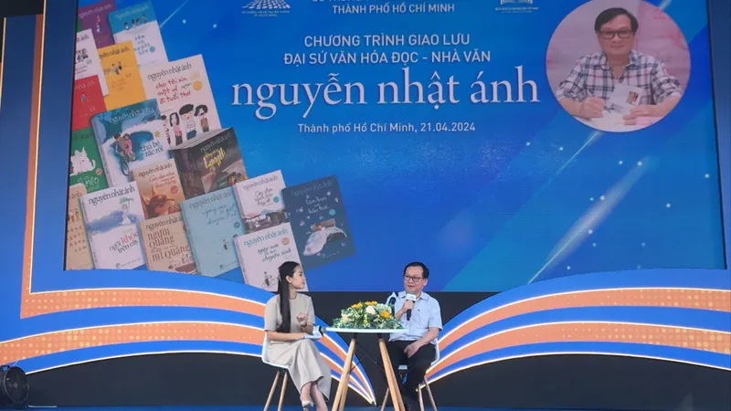 Nhà văn Nguyễn Nhật Ánh: Sách giúp con người nâng cao tri thức, giàu có về tâm hồn