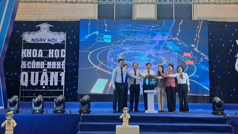 Quận 1 tổ chức Ngày hội Khoa học và Công nghệ lần 1 năm 2024