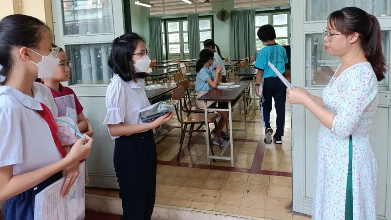 Công bố cấu trúc đề khảo sát vào lớp 6 Trường THCS-THPT Trần Đại Nghĩa