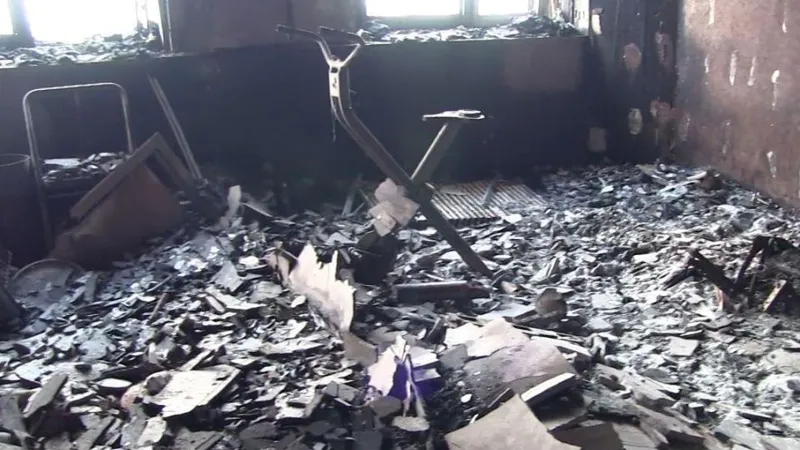 Những hình ảnh đầu tiên bên trong tòa nhà Grenfell Tower