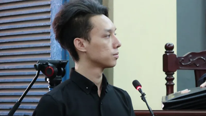 Bị cáo Thùy Dung tại phiên tòa