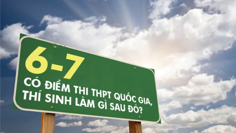  Inforgraphics: Có điểm thi THPT quốc gia, thí sinh làm gì sau đó?