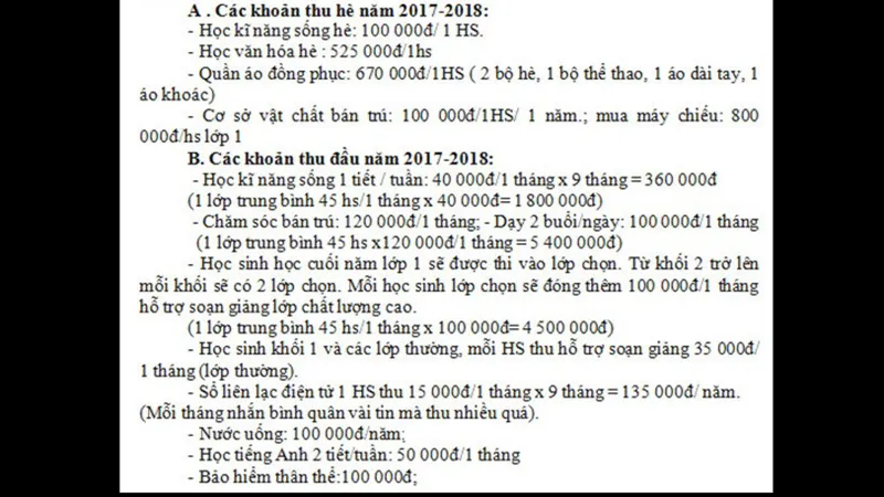 Giám sát chặt để ngăn lạm thu