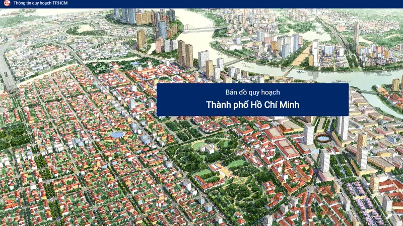 Người dân có thể ngồi nhà xem quy hoạch