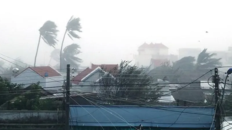 TIN BÃO KHẨN: Bão số 14 giật cấp 12 đổ bộ từ Khánh Hòa đến Bình Thuận trong ngày 19-11