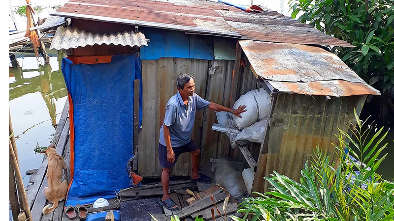 Long đong ngày giáp tết