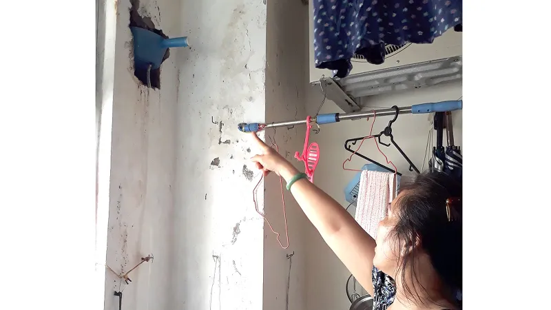 Cao ốc Ngô Gia Tự B xuống cấp quá nhanh