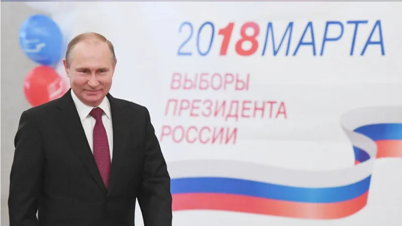 Ông Vladimir Putin tái đắc cử Tổng thống Nga 