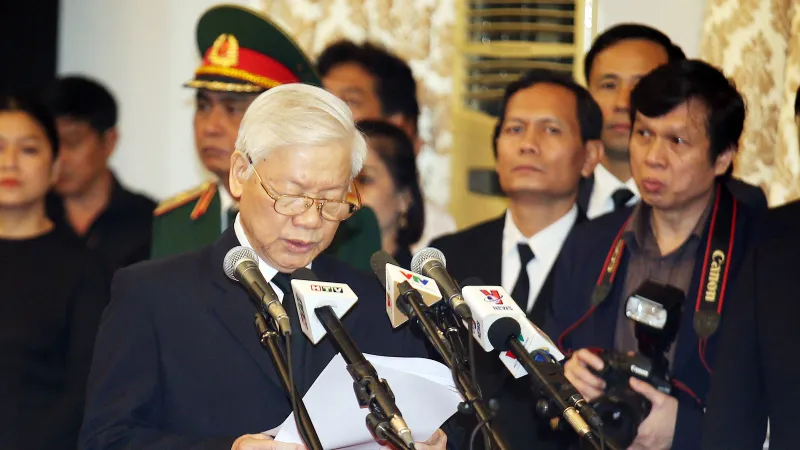 Lời điếu tại Lễ truy điệu nguyên Thủ tướng Phan Văn Khải 